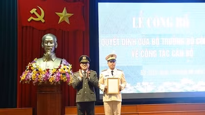 Công an tỉnh Hà Tĩnh có tân Phó Giám đốc 