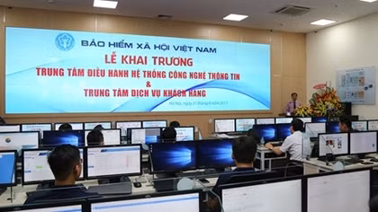 Bảo hiểm xã hội Việt Nam đứng đầu các cơ quan thuộc Chính phủ về ứng dụng công nghệ thông tin