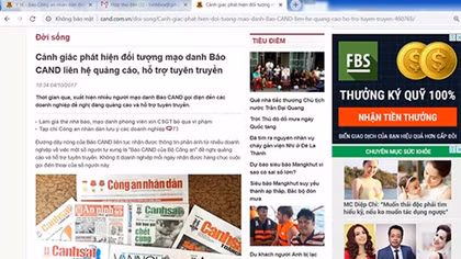 Doanh nghiệp khốn khổ vì bị “hù dọa” để xin quảng cáo