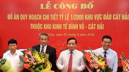 Công bố qui hoạch chi tiết đảo Cát Hải