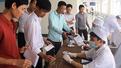 Kiểm tra sức khỏe, sàng lọc lái xe nghiện ma túy