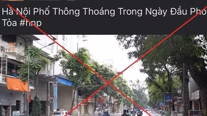 Chủ Facebook đăng tải thông tin "phong toả Hà Nội" bị phạt 12,5 triệu đồng