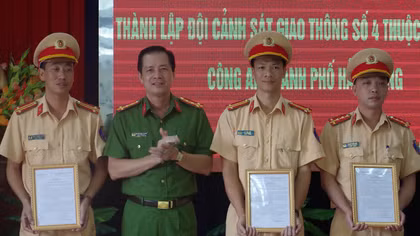 Hải Phòng thành lập Đội CSGT phụ trách tuyến cảng