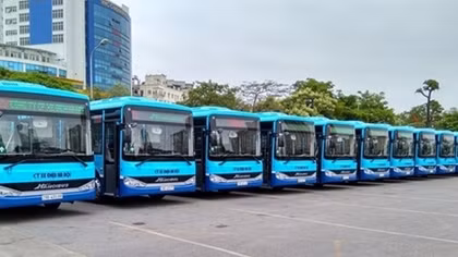 Hà Nội thay thế hàng loạt xe buýt mới, tiêu chuẩn chất lượng cao