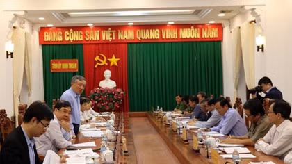 Kiểm tra công tác phòng chống tham nhũng tại Ninh Thuận