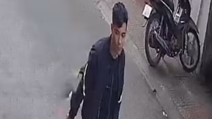 Công an quận Long Biên truy tìm nghi phạm vụ cướp