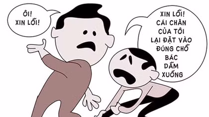 Xin lỗi là đầu tiên chứ không phải cuối cùng