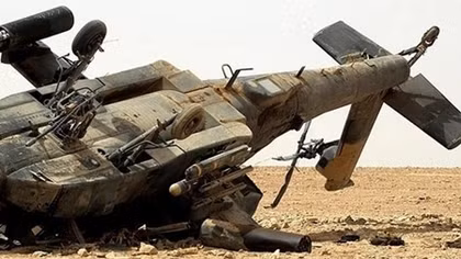 Apache bị bắn hạ tại Yemen