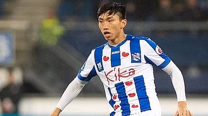 Văn Hậu chơi trọn vẹn trong trận đấu trong ngày Heerenveen thắng đậm