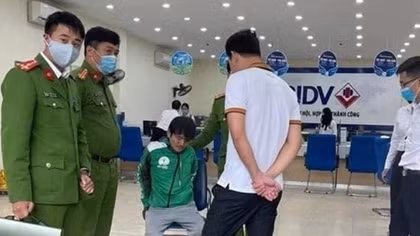 Khởi tố đối tượng cướp ngân hàng ở huyện Phúc Thọ