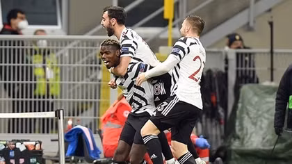 Pogba lập công, MU "tiễn" AC Milan rời Europaleague