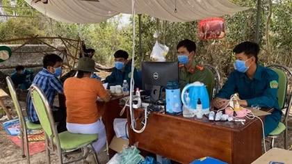 Những người nơi tuyến đầu phòng, chống dịch ở biên giới Tây Ninh