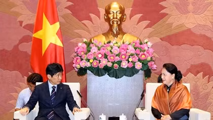 Chủ tịch Quốc hội tiếp Đoàn đại biểu tỉnh Gunma (Nhật Bản)