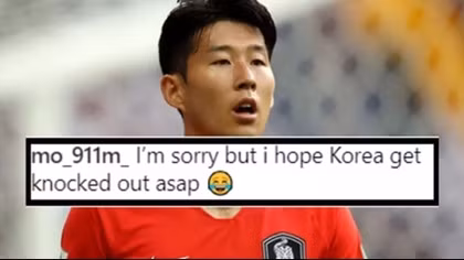 CĐV giải Ngoại hạng muốn Hàn Quốc bị loại tại Asian Cup 2018