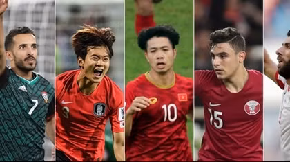 Công Phượng "áp đảo" top 6 bàn thắng đẹp nhất vòng 1/8 Asian Cup 2019