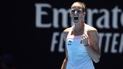 Hạ Serena Williams, Karolina Pliskova lần đầu vào bán kết Australian Open