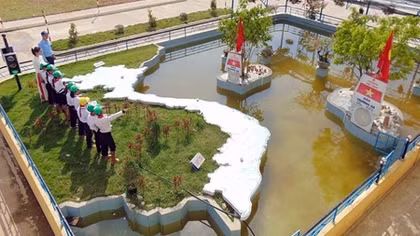 Giáo dục tình yêu biển, đảo quê hương cho học sinh vùng cao