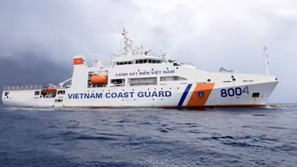 Cảnh sát biển được quyền hoạt động ngoài vùng biển Việt Nam