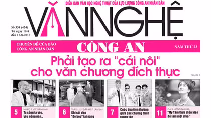 Đón đọc chuyên đề Văn nghệ Công an số 354