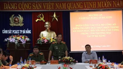 Kiểm tra an toàn PCCC bảo vệ APEC và cao điểm về an toàn PCCC đối với nhà cao tầng