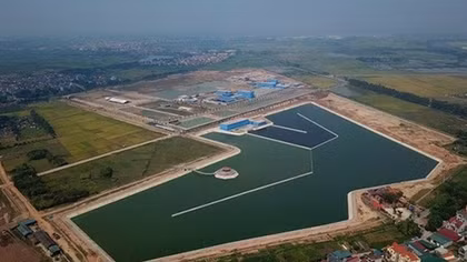 Hoang mang với giá nước sông Đuống