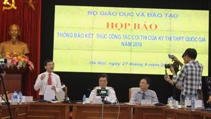 Kết thúc kỳ thi THPT quốc gia 2019: Không phát hiện tiêu cực, gian lận có tổ chức