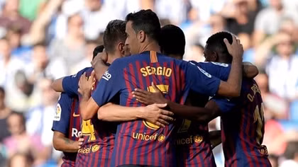 Lội ngược dòng tại tử địa Anoeta, Barca giữ mạch toàn thắng