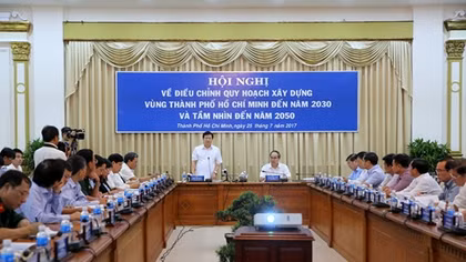 Điều chỉnh Quy hoạch xây dựng vùng TPHCM