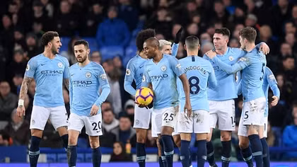 Thắng Everton, ManCity tái chiếm ngôi đầu bảng