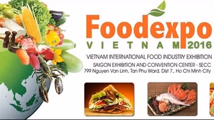 Vietnam Foodexpo 2016 thu hút 400 doanh nghiệp trong nước và quốc tế