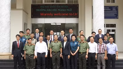 Khai giảng khóa tiếng Việt cho học viên an ninh, cảnh sát các nước