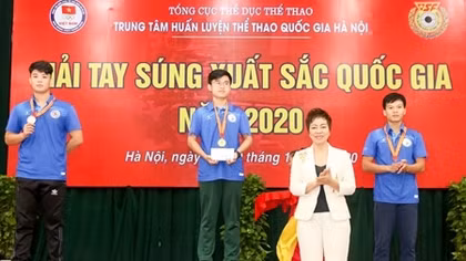 Đoàn Quân đội dẫn đầu tại Giải Tay súng xuất sắc quốc gia 2020
