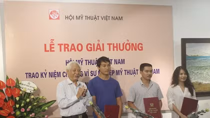 Trao giải thưởng Hội Mỹ thuật Việt Nam năm 2017