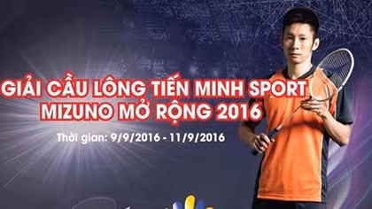 Nhiều anh tài hội ngộ tại giải cầu lông do Tiến Minh tổ chức