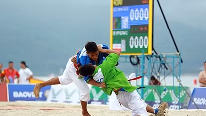 Việt Nam đứng đầu môn kurash tại ABG5