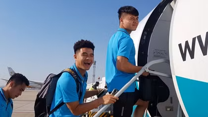 U23 Việt Nam hành quân tới Buriram sẵn sàng cho VCK châu Á 2020