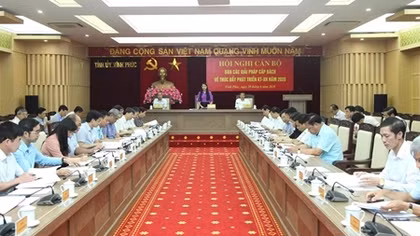 Vĩnh Phúc đẩy nhanh tiến độ giải ngân vốn đầu tư công