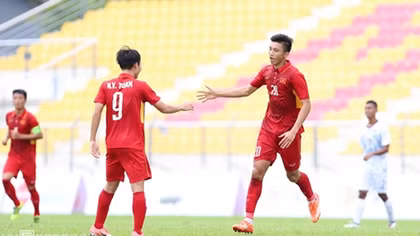 U22 Việt Nam 4-0 U22 Timor Leste (kết thúc)