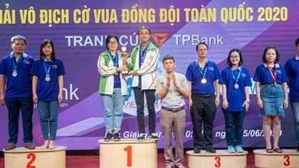 400 kỳ thủ tham dự giải Cờ vua đồng đội toàn quốc