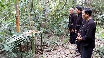 Lễ cúng rừng - nét văn hóa độc đáo của người Lự ở Lai Châu