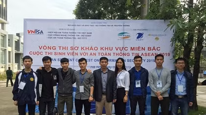 Học viện ANND vào chung khảo cuộc thi “Sinh viên với An toàn thông tin ASEAN ” năm 2019