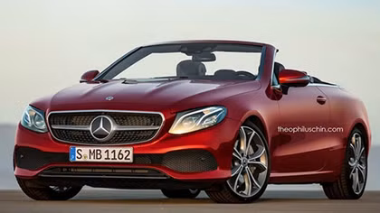 Hé lộ xế sang Mercedes-Benz E-Class Converlet 2018 trước triển lãm Geneva
