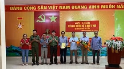 Thôn xa nhất của Hà Nội có đội tự quản an ninh