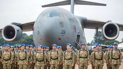Lực lượng gìn giữ hòa bình Việt Nam lên đường làm nhiệm vụ tại Nam Sudan