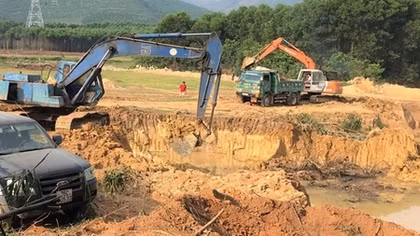 Đua nhau “vẽ” dự án để khai thác đất trái phép