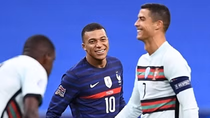 Mbappe sung sướng khi đối đầu với Ronaldo