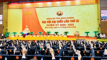 ĐHĐB Đảng bộ tỉnh Bình Dương lần thứ XI, nhiệm kỳ 2020-2025 họp Phiên trù bị