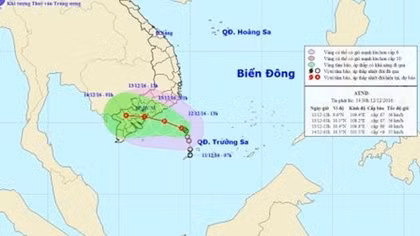 Bộ Công an chỉ đạo ứng phó với áp thấp nhiệt đới và mưa, lũ