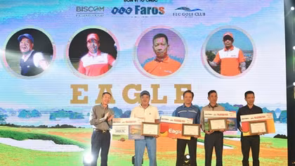FLC Faros Golf Tournament 2018 kết thúc với kỷ lục số golfer và giải Eagle