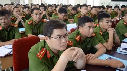 Công an tỉnh Nghệ An tổ chức lớp tập huấn về PCCC